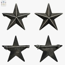 PRE WW2 USMC ARMY GENERAL RANK STAR INSIGNIA 1” SHOULDER SIZE FALSE BULLION #2 picture