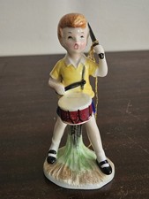 Vtg 1964 Walt Disney Productions Christopher Robin Enesco Drummer Figurine Japan picture