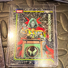 Topps Topps Chrome Marvel Doctor Doom 24-Card Lot + 65 Fantastic Years 187/399 picture