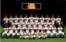 Postcard 1985 Minnesota Twins Baseball Team Minneapolis Minnesota Puckett O165 picture