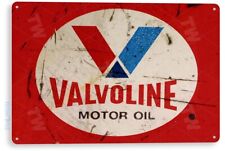 Valvoline Gas Oil Sign, Station, Garage, Auto Shop, Retro Rustic Tin Sign A669 picture