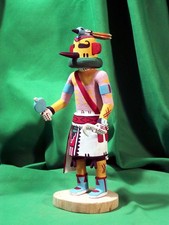 Hopi Kachina Doll - The Parrot Kachina by Conrad Torivio - Outstanding picture