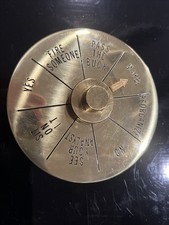 Retro “Executive Decision Maker” Brass Vintage Office Desk Decor picture