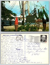 Apalachicola Florida Shrimp Boats Transportation Postcard picture