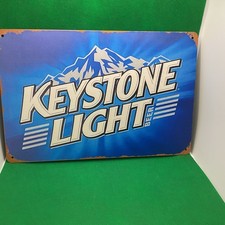 Keystone Light Beer-Metal Sign For Bar/Garage/Man Cave/Game Room picture