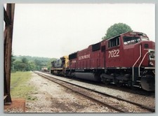 Railroad Photo - GM Electro Motive EMDX #7022 SD70M Locomotive 1990s Train x3 picture