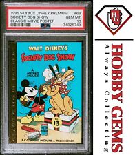 SOCEITY DOG SHOW Mickey Mouse PSA 10 1995 Skybox Disney Premium Movie Poster #69 picture
