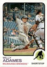 2022 Topps Heritage #144 Willy Adames Milwaukee Brewers picture