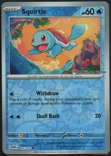 2023 Pokemon Center 151 Pre-Order Exclusive Promo Squirtle #007 NM picture
