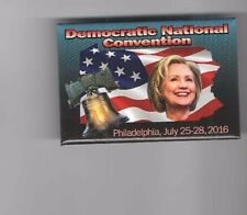  2016 pinback HILLARY CLINTON Democratic CONVENTION LIBERTY BELL Philadelphia  picture