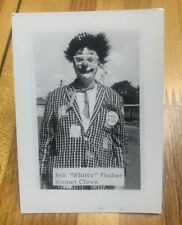 1960’s Clown Press Photo Eric “Whitey” Fischer Kismet Shriners Brooklyn NY picture