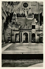 Amsterdam Royal Palace Great Hall Vintage Real Photo Postcard picture