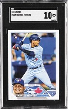2023 TOPPS #169 GABRIEL MORENO SGC 10 GM picture