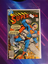 SUPERMAN #325 VOL. 1 8.0 NEWSSTAND DC COMIC BOOK D99-144 picture