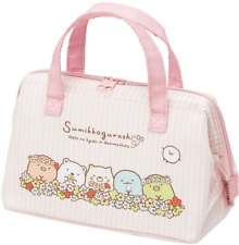 JAPAN Sumikko Gurashi Floral Blossom Thermos Insulation Bento Lunch Tote School picture