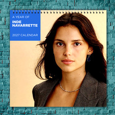 Inde Navarrette 2027 Wall Calendar 12 Month Celebrity Photo Fan Collectible picture