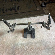 VINTAGE X-ACTO Helping Hand-Alligator Weighted Dual Clamps/ Fully Functional picture