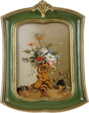 Kangce Vintage Picture Frame 4x6 Antique Ornate Photo Frame Tabletop and Wall picture