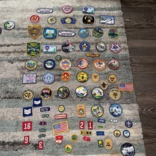 Large Lot of Boy Scout Patches Virginia 1980s To 2000s Huge Lot Of Patches picture