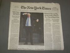 2019 JULY 24 NEW YORK TIMES - BORIS JOHNSON TO SUCCEED MAY AS LEADER OF BRITAIN picture