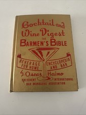 Cocktail and Wine Digest: The Barmen's Bible 1970 edition picture