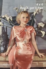 Carole Lombard π 4x6 Photo - 1930s Hollywood Actress - Glamour Star picture