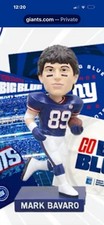 New York Giants Mark Bavaro Bobblehead Presale 10/4 New In Box picture