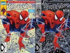 SPIDER-MAN #1 (2022) Mike Mayhew Studio Variant Cover A Trade Dress and Cover B picture