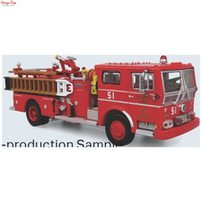 Iconic Replicas Ward Lafrance Ambassador Fire Engine 1973: LACOFD L.A 51 1:87 picture