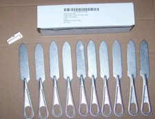 Mess Knife Military 10 Ea Stainless Utensil UTICA Silverware Utensil Shelby P38 picture