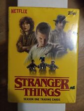 2018-19 Topps Stranger Things Exclusive Sealed Blaster Box Season One 10 Packs  picture