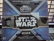 2023 Topps Star Wars Chrome Black Hobby Box picture