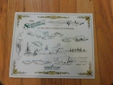 vtg Schrade metal sign for collector or cabin 8''x10'' picture