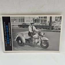 Harley NOS flathead 45 servi-car 1966 riders handbook picture