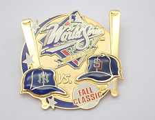 World Series 1998 NY Yankees Vs. San Diego Fall Classic Vintage Lapel Pin picture