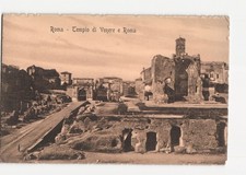 Roma Tempio di Venere e Roma Roman Forum Italy Undivided Back Printed Postcard picture