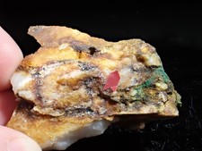 Native Gold, Malachite, Chalcocite Pioneer Mills Mine Cabarrus Co North Carolina picture