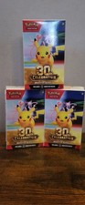3 x Pokemon TCG 30th Anniversary Booster Bundle Factory Sealed picture