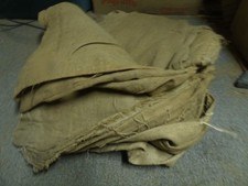  Used Vintage Unmarked / Plain Burlap Sack good for decor $6.50 each picture