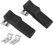 2pcs Front Storage Rack Rubber Latch for Polaris Sportsman 450 570 850 ETX Black picture