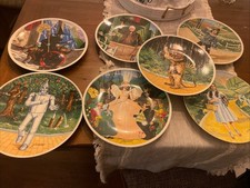Wizard of Oz Knowles James Auckland Collector Plates Set 7 Vintage 1977-79 MGM picture