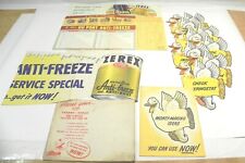 VINTAGE 1949 DUPONT ZERONE ZEREX ANTI-FREEZE SELLING AD KIT COMPLETE PRE-OWNED  picture