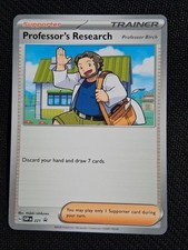 Professor's Research SVP 221 Black Star Promo Pokemon Card NEAR MINT NM picture