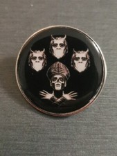 GHOST BAND Papa Square Hammer Dance Macabre Ghouls Pin Badge New High Quality picture