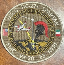 NEW USCG HC-27J SPARTAN EMC E3 Project Patch NAS Patuxent River NAVAIR picture