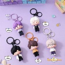 5pcs Set Love and Deepspace Keychain Doll Gift Sylus Xavier Zayne Rafayel Caleb picture