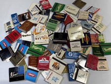 VTG 80 Mixed Retro Advertising Hotel Gas Station Restaurant Store Matchbook Lot picture