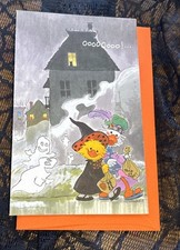 Vintage 1994 Suzy’s Zoo Halloween Greeting Card Suzy Spafford Unused NOS picture