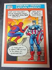 1990 Impel Marvel Comics #157 Spider-Man: Captain America *BUY 2 GET 1 FREE* picture