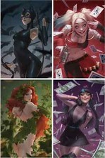 GOTHAM CITY SIRENS #1,2,3,4 (JEEHYUNG LEE VARIANT SET) ~ DC Comics picture